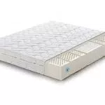 Materasso Matrimoniale Lattice 160x190 alto 20 cm a 7 zone 100% Lattice Ergonomico