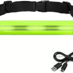 Marsupio da corsa a LED Luce Led Riflettente a USB Ricaricabile