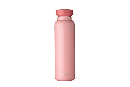 Mepal Borraccia isolante Ellipse 900 ml Nordic pink mantiene le bevande fredde o calde a lungo borraccia thermos isolamento a doppia parete antigoccia bottiglia riutilizzabile