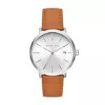 Michael Kors Orologio Analogico Quarzo Uomo con Cinturino in Pelle MK8673