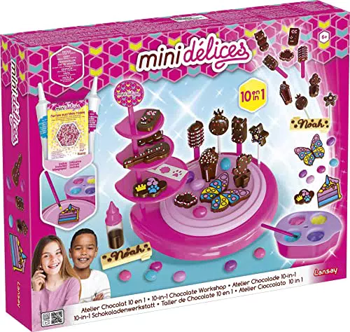 Mini-Délices - Laboratorio Cioccolato 10 in 1 - Cucina creativa - A partire da 8 anni - Lansay