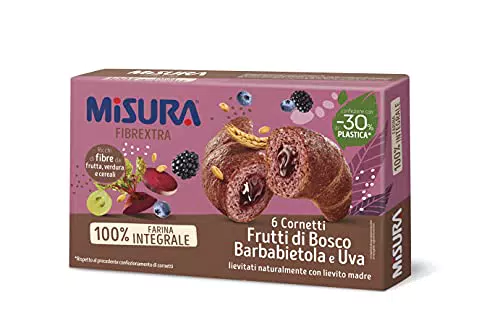Misura Cornetti Fibrextra Frutti di Bosco, Barbabietola e Uva