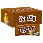 M&Ms Choco Confetti Contenenti Cioccolato Al Latte, 24 Bustine Ognuna Da 45G Di Praline Al Cioccolato: Totale 1080G