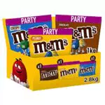 M&M's Confetti al Cioccolato in Tre Gusti Assortiti Arachidi