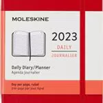 Moleskine Agenda Giornaliera 2023, Copertina Morbida e Chiusura Elastica
