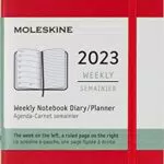 Moleskine Agenda Settimanale 2023, Agenda 12-Mesi, Agenda Settimanale
