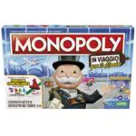 Monopoly In Viaggio per il Mondo, gioco da tavolo per famiglie e bambini dagli 8 anni in su