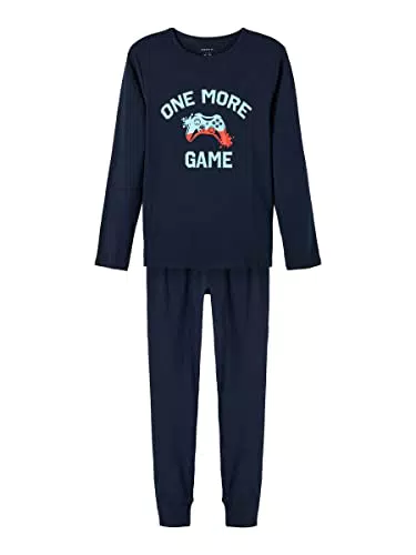 Name It Nkmnightset Dark Sapphire Game Noos Calcio, Zaffiro Scuro