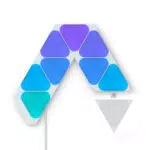 Nanoleaf Shapes Mini Triangle Starter Kit, 9 Mini Triangoli Luminosi LED RGBW Smart