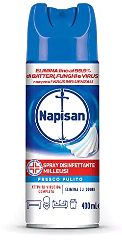 Napisan Spray Disinfettante Milleusi Fragranza Fresco Pulito