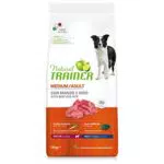 Natural Trainer Medium Cibo per Cani Adulti con Manzo - 12kg