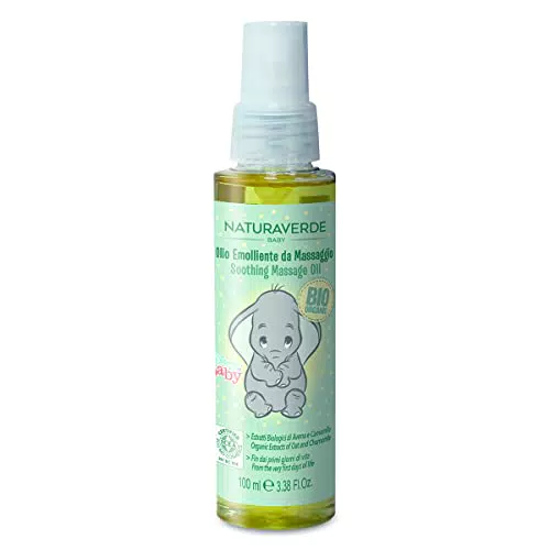 Naturaverde, Baby - Disney Baby Dumbo - Olio Spray Emolliente da Massaggio