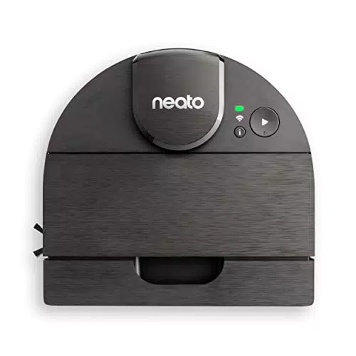 Neato Robotics D9 - Robot Aspirapolvere - Navigazione laser - Fino a 200 Minuti di Autonomia - Contenitore per polveri da 700ml - Ottimo per i Peli degli Animali Domestici