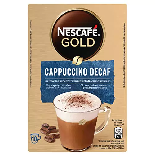 NESCAFÉ DECAF Caffè Solubile Decaffeinato, Barattolo 100g