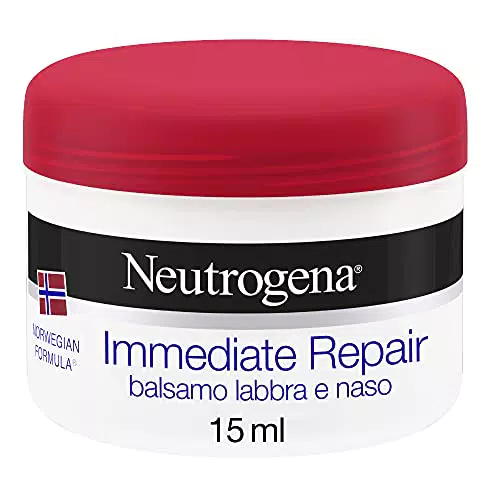 Neutrogena, Balsamo Labbra e Naso Riparazione Immediata