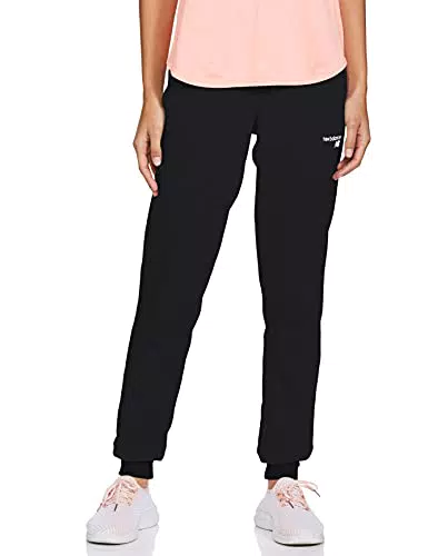 New Balance Pantalone in Pile da Donna, nero, M