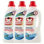 Omino Bianco - Detersivo Lavatrice Igienizzante Liquido, 90 lavaggi