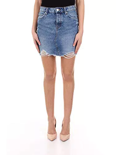 Only onlSKY Reg DNM Skirt BB PIM992 Noos Gonna, Blu