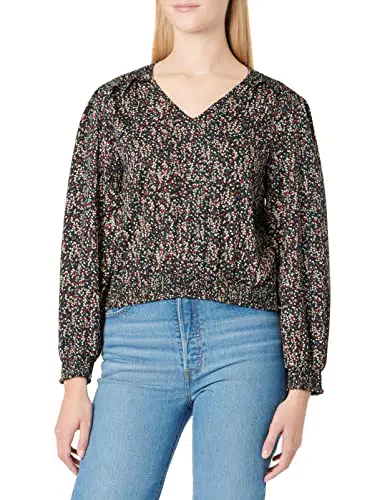 Only Onltiana L/S Smock Top Wvn Noos Camicia da Donna