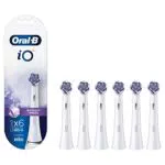 Oral-B iO Testine Di Ricambio Radiant White, Confezione Da 6 Pezzi