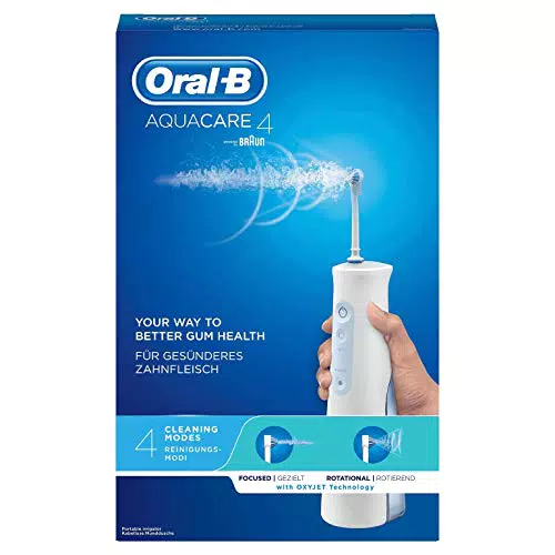 Oral-B Oxyjet Idropulsore Dentale, 1 Testina, con Tecnologia Microbollicine