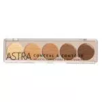 Palette Correttori e Contouring - Conceal & Contour Palette - Astra
