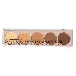 Palette Correttori e Contouring - Conceal & Contour Palette - Astra