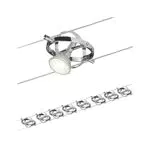 Paulmann sistema di cavi per faretti, 94153, set Cardan