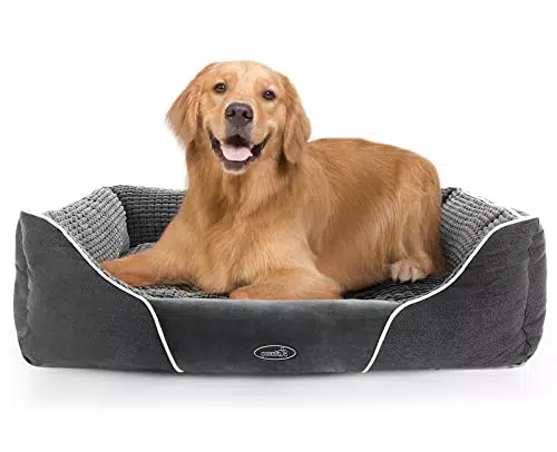 Pecute Cuccia per Cani, grigio, 80*66*21cm