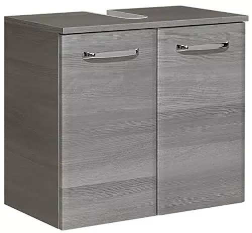 Pelipal Alika Mobile sottolavabo, Legno, Grafite, 33 x 60 x 53 cm