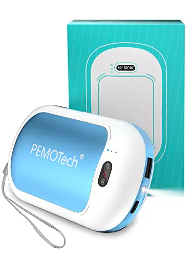 PEMOTech Scaldamani Ricaricabile, 10200mAh Scaldamani Portatile