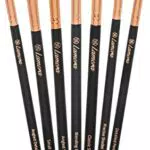 7 Pennelli per Trucco Occhi Professionali - oro rosa
