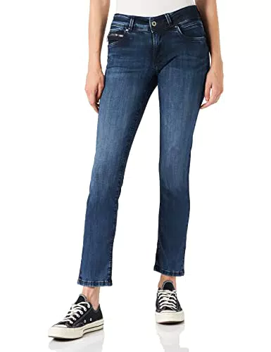Pepe Jeans New Brooke ,Jeans Donna, Nero