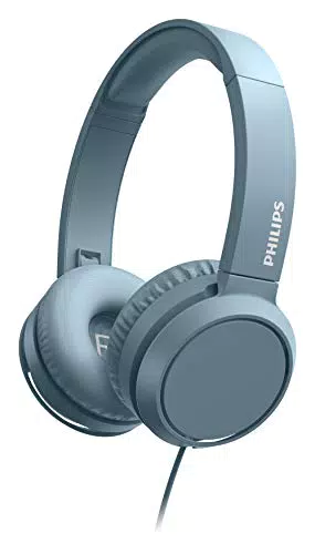 Philips Cuffie Sovrauricolari On Ear H4105BL/00 con Microfono Blu - Modello 2020/2021