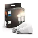 Philips Hue White 2 Lampadine LED Smart, Bluetooh, E27