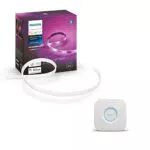 Philips Hue White and Color Ambiance Striscia LED, Kit base