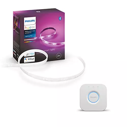 Philips Hue White and Color Ambiance Striscia LED, Kit base