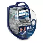 Philips RacingVision GT200 H4 lampadina fari auto +200%, set da 2