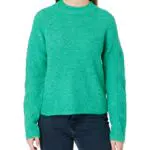 PIECES Pcellen LS O-Neck Knit Noos BC Maglione, parrocchetto
