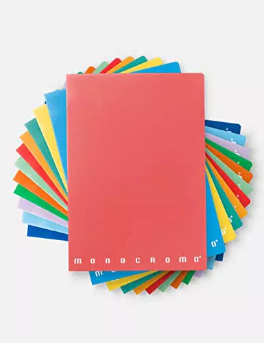 Pigna Monocromo 02298874F, Quaderno Formato A4, Rigatura 4F