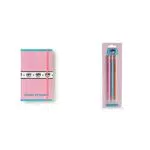 Pigna Notebook, Chiara Ferragni X, Rosa & Set 3 matite assortite Chiara Ferragni x