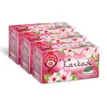 Pompadour, Infuso Karkadé, 60 Filtri, Tonico e Dissetante