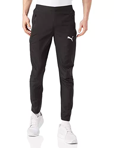 PUMA Liga Sideline Woven, Pantaloni Uomo, Nero Black White