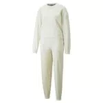 PUMA Tuta Loungewear TR, Track Donna, Bianco