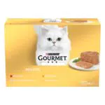 Purina Gourmet Gold Mousse Cibo Umido per Gatti con Manzo