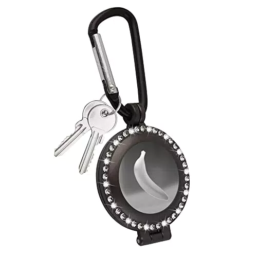 QKTYB Custodia per AirTag, Airtag Custodia in Metallo