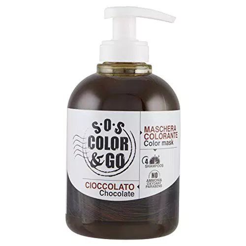 Alama Professional S.O.S Color&Go Maschera Colorata Ravviva Colore Cioccolato