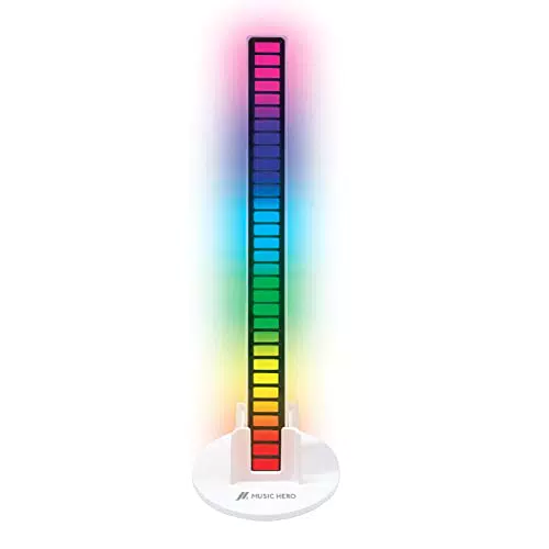 SBS luce LED RGB d'atmosfera, lampada da gaming con 9 modalità d'illuminazione e 32 LED