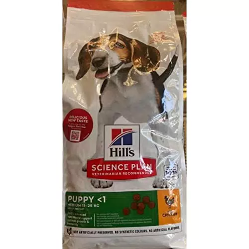science plan puppy taglia medium healty development mangime secco gusto pollo kg.12