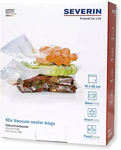 Severin ZB 3613 Sacchetti per sottovuoto, Plastica